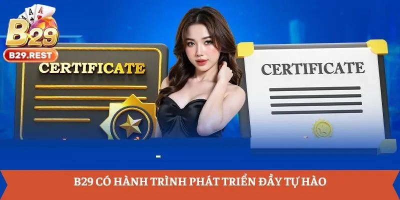B29 có hành trình phát triển đầy tự hào